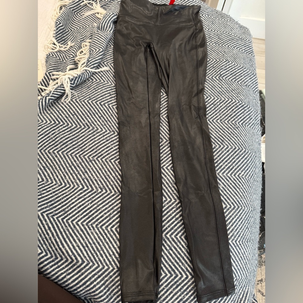 Spanx Faux Leather Leggings XS